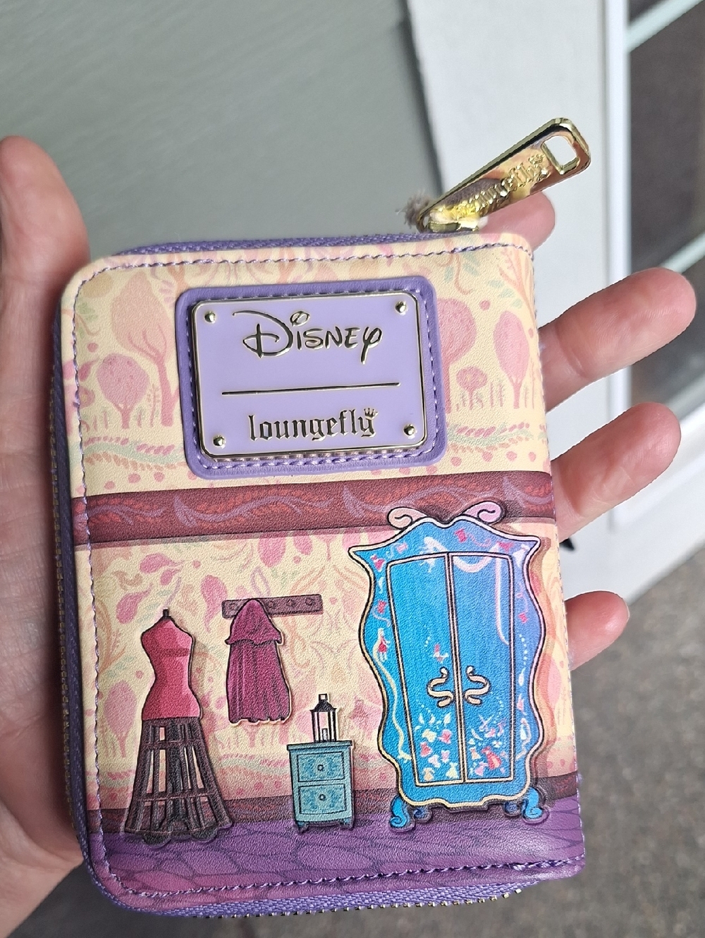 NWT Disney X Loungefly Lenticular Lantern Wallet Tangled Rapunzel - Picture 7 of 11